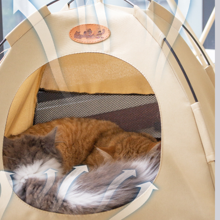 Katlanabilir Kedi Çadır Yatağı