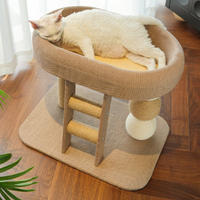 Cat Tree Scratching Post Bed