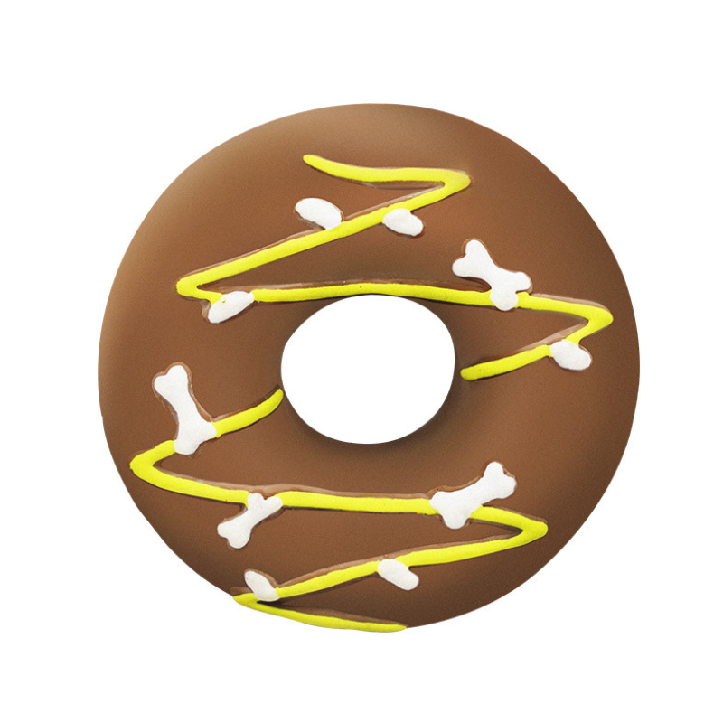 Indestructible Donut Dog Chew Toy