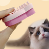 Multifunctionele ontharingsborstel van siliconen voor huisdierenverzorging