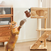 Interactive Hanging Squirrel Cat Teaser Toys