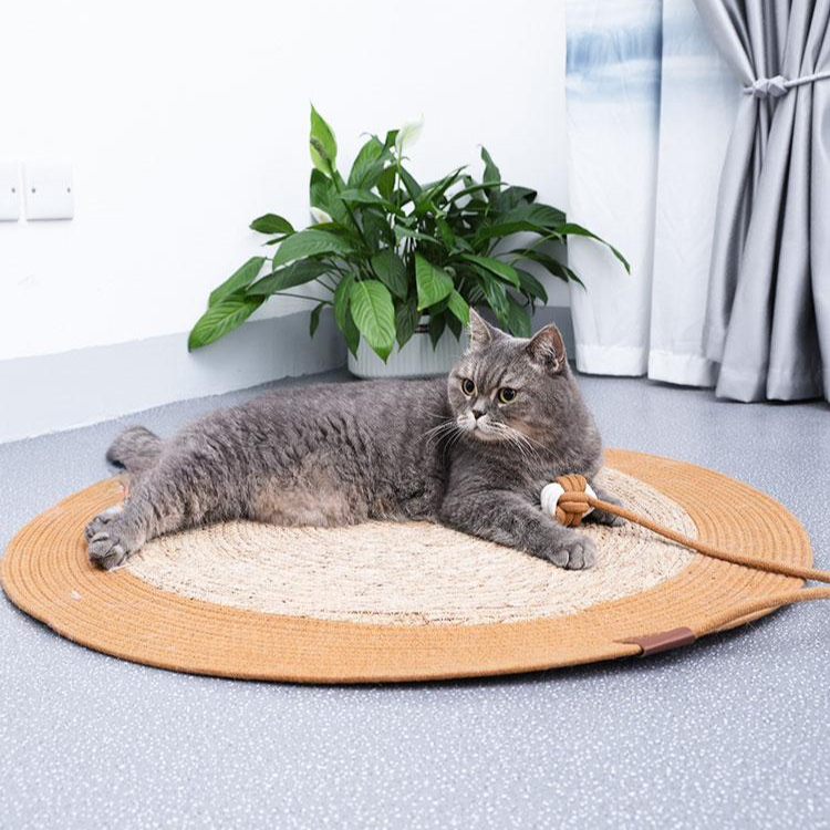 Reed Woven Cat Scratching Mat