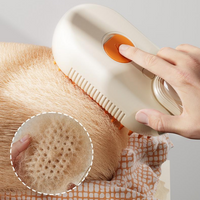 Brosse de toilettage pour peigne de massage par pulvérisation pour chats de compagnie