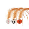 Cat Play Set With Lightweight Feather Balls