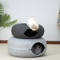 Vilt Katten Donut Tunnel Bed