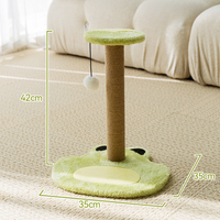 Adorable Compact Cat Scratching Post Toy