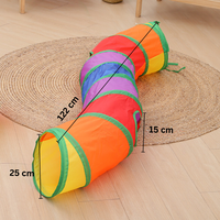 Foldable Cat Tunnel Toys For Indoor Cats
