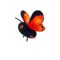 Interactive Flutter Butterfly Cat Toy Automatic Realistic Insect Teaser