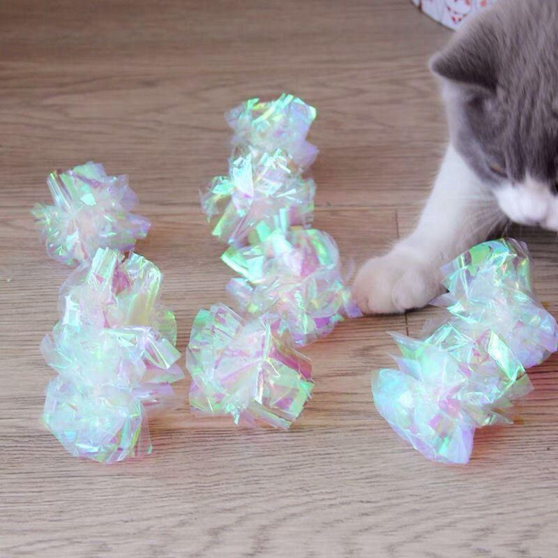 Kediler İçin Kırılan Toplar Kapalı Kedi Oyuncağı