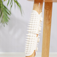 Silicone Cat Self Grooming Brush Removes Loose Hair