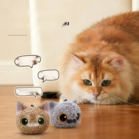 Meow Match Ball | Real Cat-Sound Interactive Plush Toy
