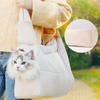 Quilted Pet Carrier Bag Travel Tote Shoulder Bag for Cats