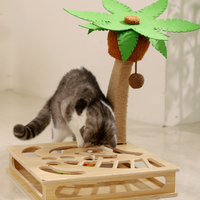 Cat Maze Box Bell Ball Cat Scratching Posts