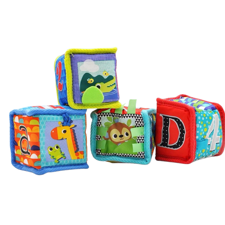 Pet Dog Crinkle Paper Sound Cube Box Toys