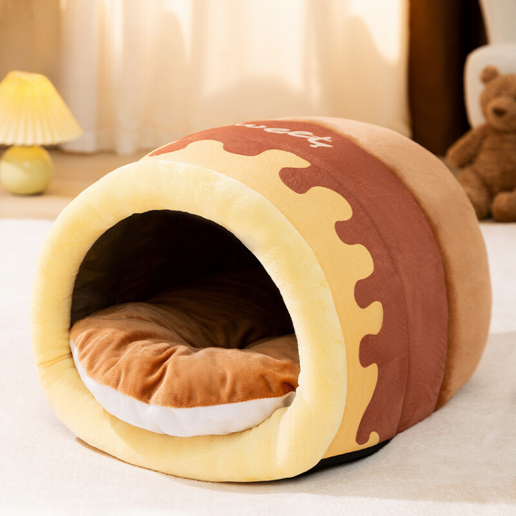 Honey Pot Winter Cat Bed  Pet House