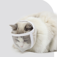 Transparent Anti-bite Mask for Cat Grooming