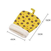 Cozy Winter Cat Cave Sleeping Bag