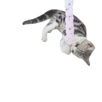 Plush Cat Teaser Wand Toys With Bell