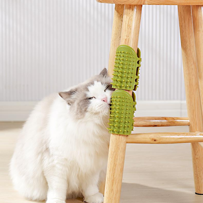 Silicone Cat Self Grooming Brush Removes Loose Hair