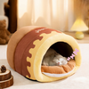 Honey Pot Winter Cat Bed  Pet House