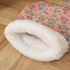 Cozy Winter Cat Cave Sleeping Bag