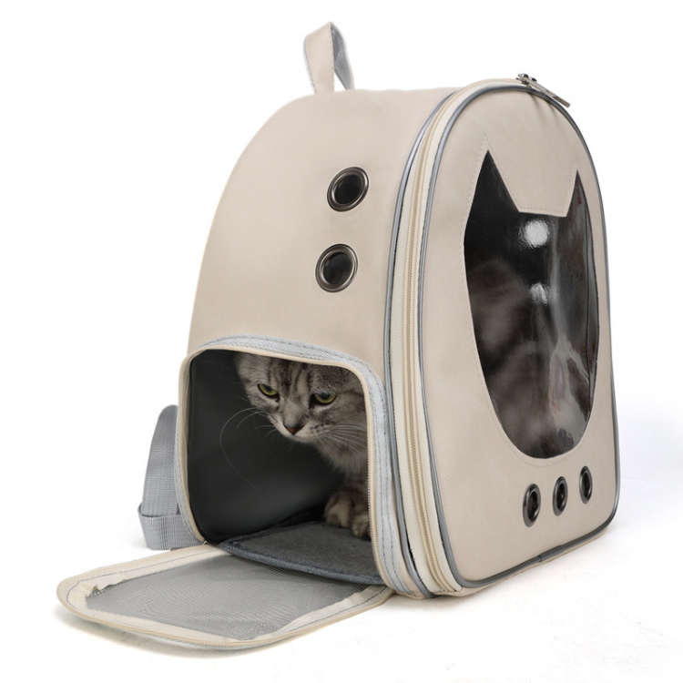 Atmungsaktive Katzen-Reisetasche Träger