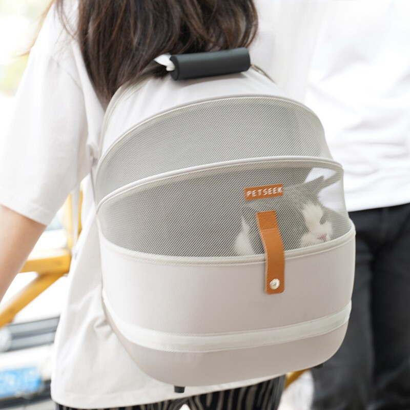 Backpack With Window Cat Carrier Backpack With Ventilated Dome Window – Pawpycup