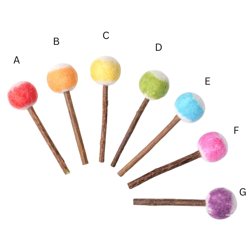 Durable Cat Chew Ball And Chew Stick Toy