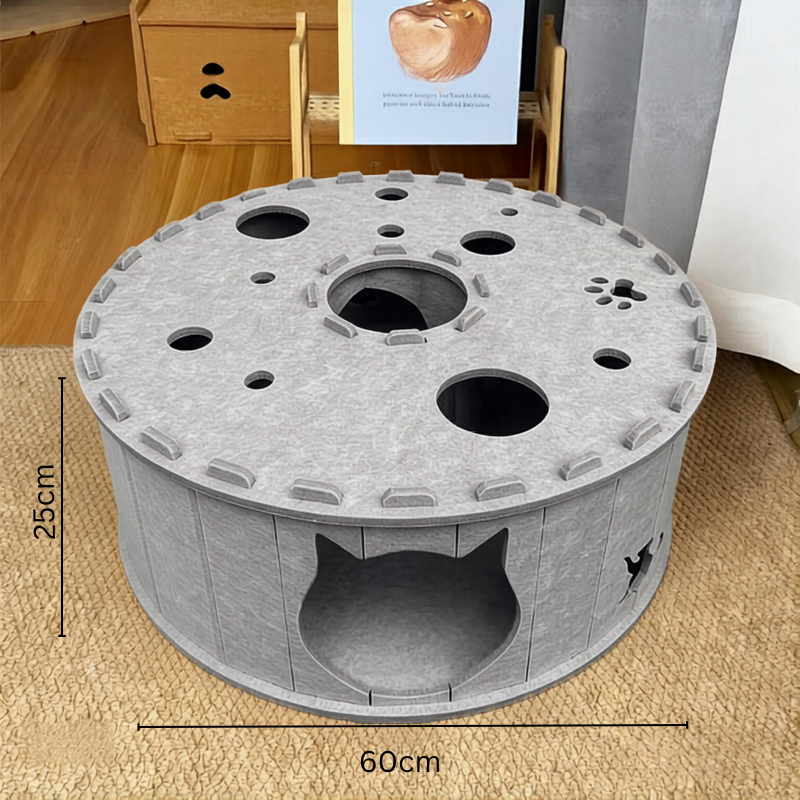 Double Layer Cat Hideaway Tunnel Bed