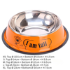 Stainless Steel Non-Slip Pet Food Bowl For Cats And Dogs