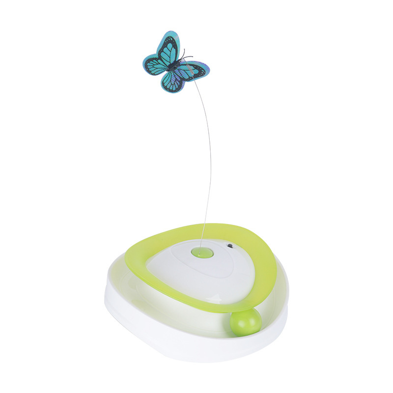 Automatic Spinning Butterfly Cat Toy Indoor Entertainment