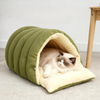 Cozy Tunnel Cat Bed Soft Warm Sleeping Cave For Cats And Small Pets