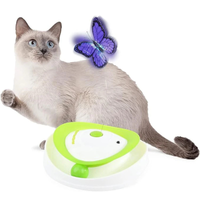 Automatic Spinning Butterfly Cat Toy Indoor Entertainment