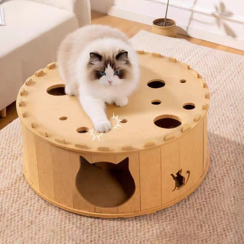 Double Layer Cat Hideaway Tunnel Bed