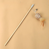 Interactive Cat Teaser Wand With Bell And Feather Toy
