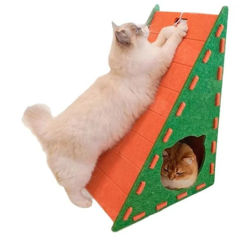Cat Scratching Toy Climbing And Hideout House