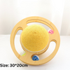 Interactive Cat Scratching Ball Rolling Track Design
