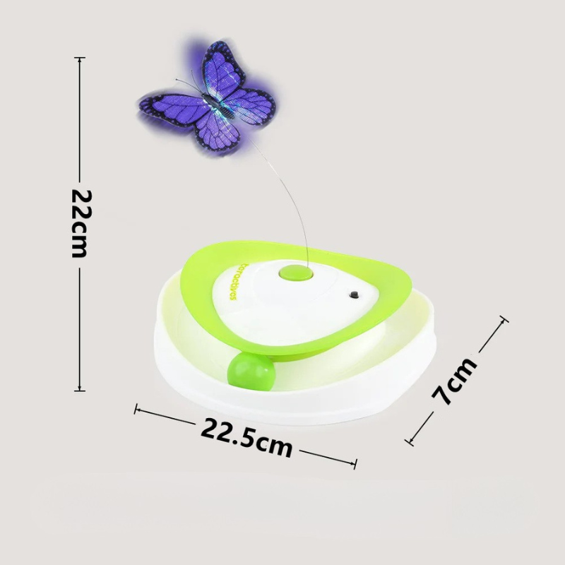 Automatic Spinning Butterfly Cat Toy Indoor Entertainment