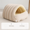Cozy Tunnel Cat Bed Soft Warm Sleeping Cave For Cats And Small Pets