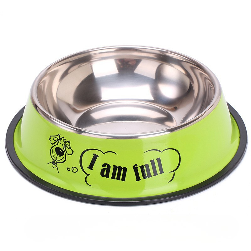 Stainless Steel Non-Slip Pet Food Bowl For Cats And Dogs