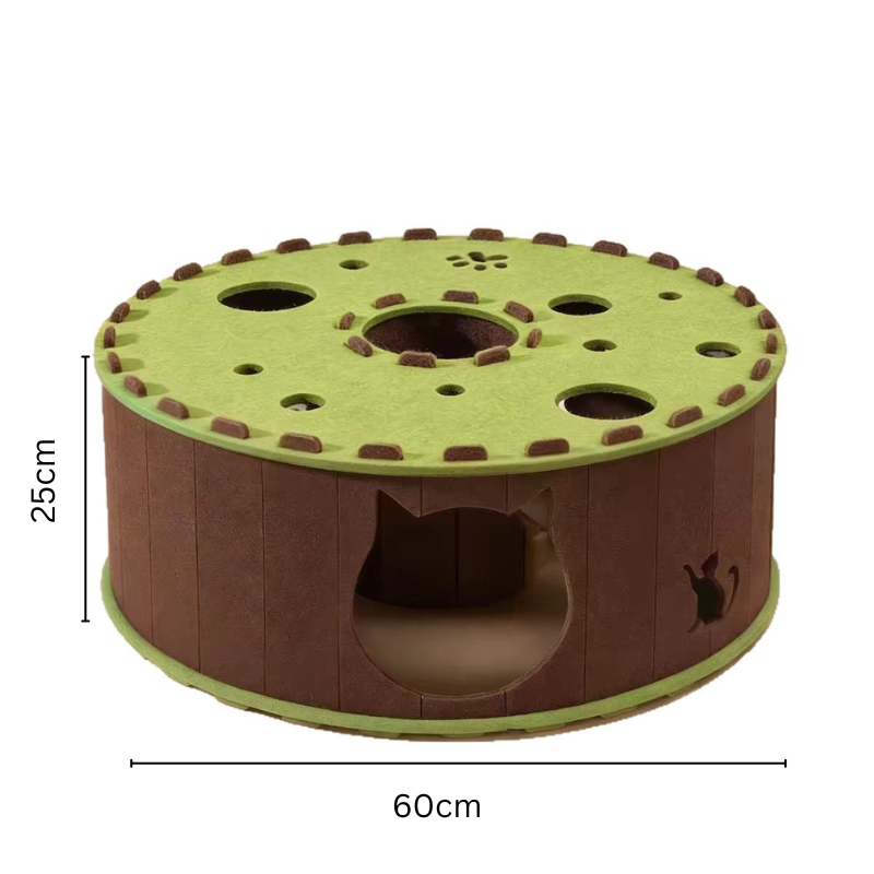 Double Layer Cat Hideaway Tunnel Bed