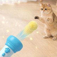 Interactive Electric Cat Launcher Ball Toy