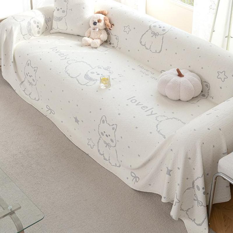 Summer Cartoon Sofa Cover