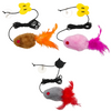 Hanging Cat Mouse Teaser Toys
