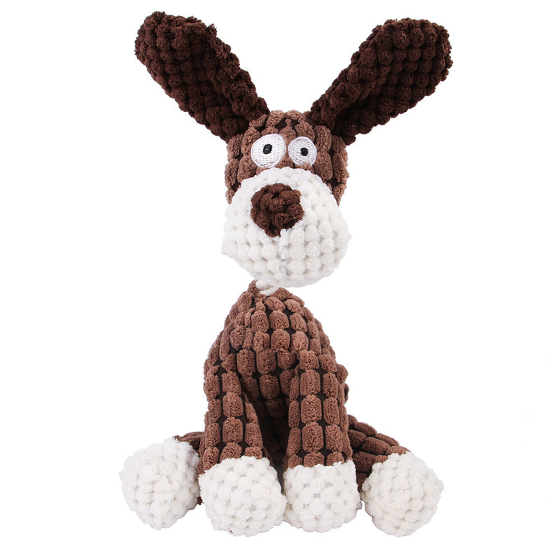 Donkey Squeak Plush Dog Toy