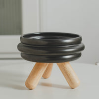 Pet Cat Food Bowl Water Bowl Ceramic Feeder