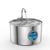 3.2L Stainless Steel Pet Water Fountain Large Capacity Ultra-Quiet
