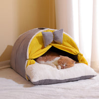 Enclosed Covered Tent Cat Beds