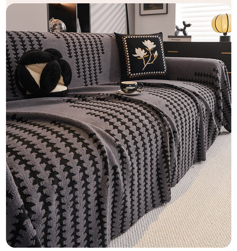 Couch Cover for Sofa & Sectional Non-Slip Furniture Protector