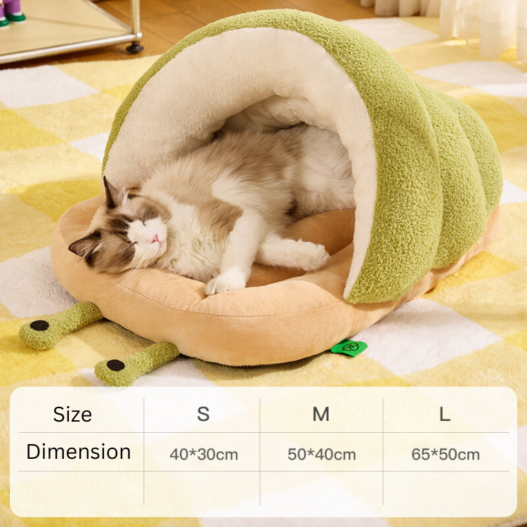 Snail Shaped Cloud Cozy Bed for Cats Dogs